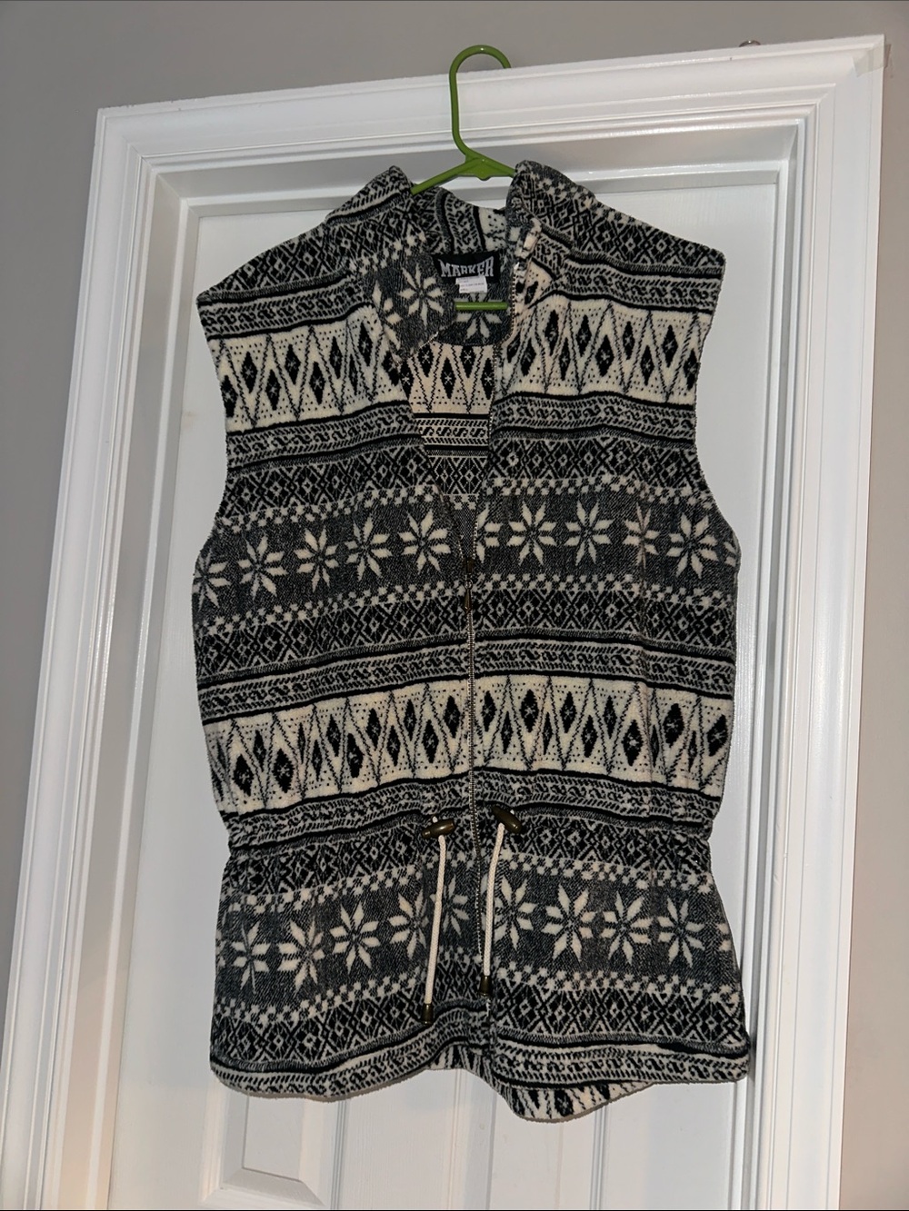 Marker fleece vest